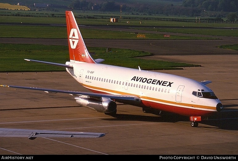 Aircraft Photo of YU-ANP | Boeing 737-2K3/Adv | Aviogenex | AirHistory.net #82011