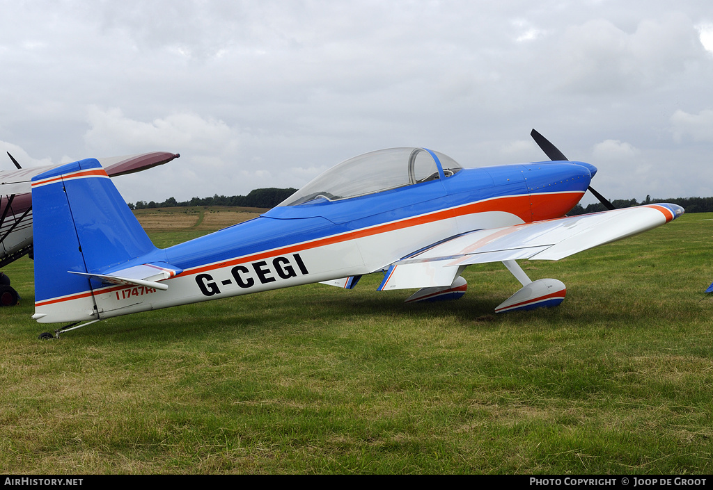 Aircraft Photo of G-CEGI | Van's RV-8 | AirHistory.net #82016