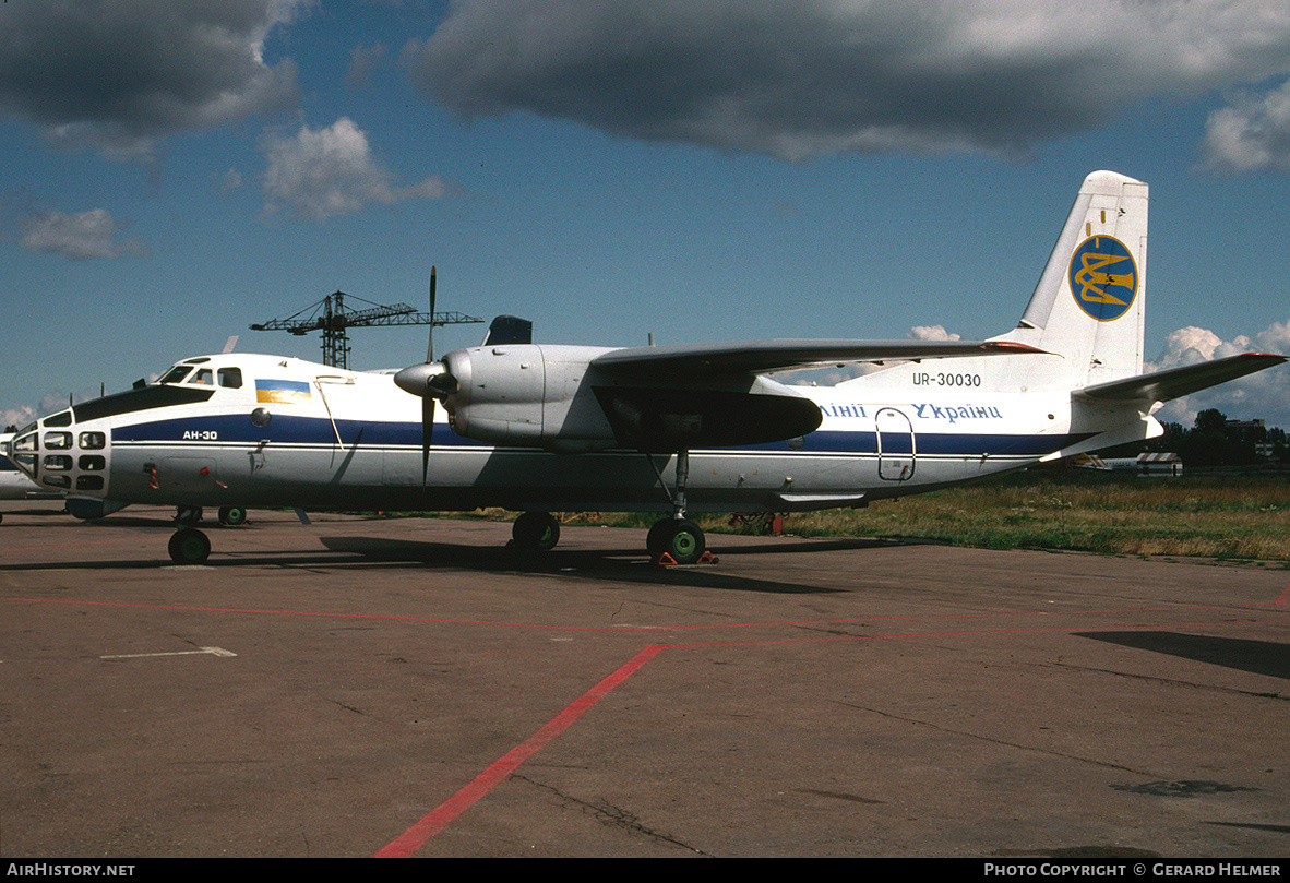 Aircraft Photo of UR-30030 | Antonov An-30 | Air Ukraine | AirHistory.net #82017