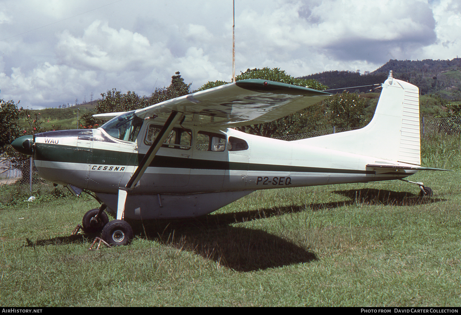 Aircraft Photo of P2-SEQ | Cessna 185A Skywagon | AirHistory.net #82026