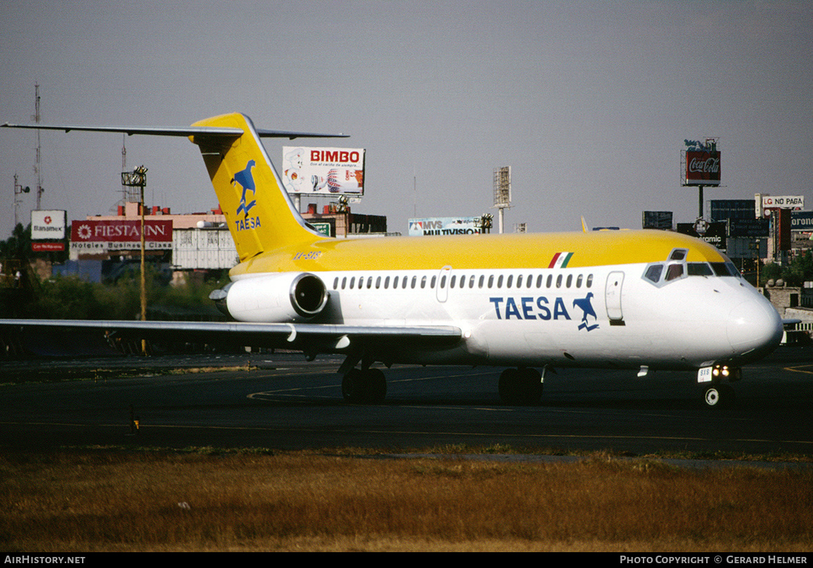 Aircraft Photo of XA-SXS | Douglas DC-9-14 | TAESA - Transportes Aéreos Ejecutivos | AirHistory.net #82060