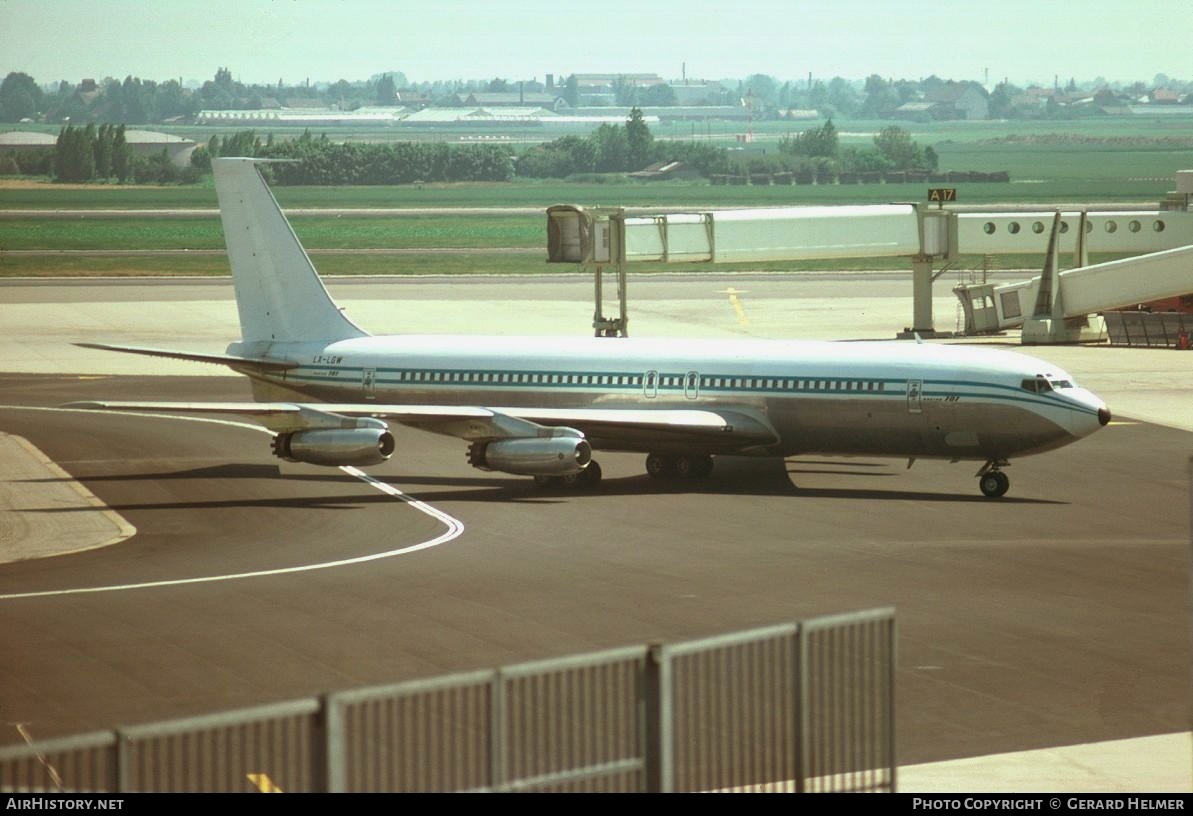 Aircraft Photo of LX-LGW | Boeing 707-344 | AirHistory.net #82073