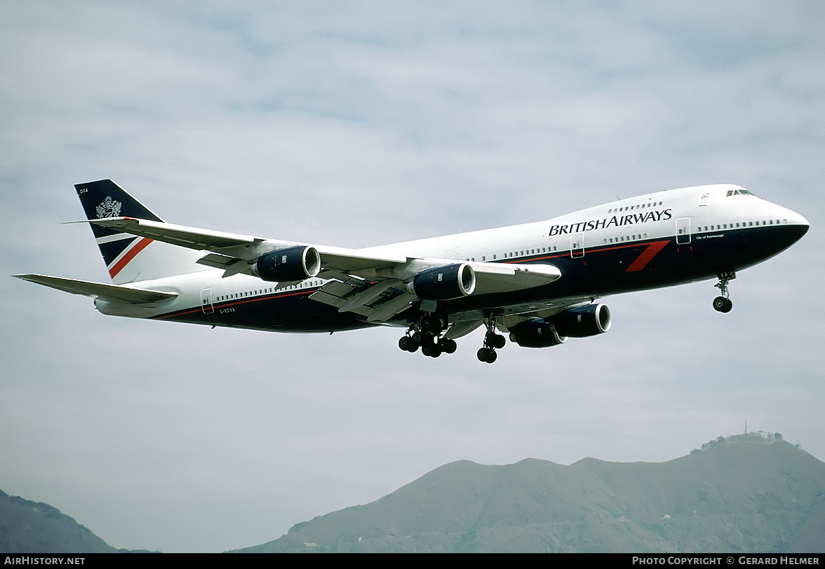 Aircraft Photo of G-BDXA | Boeing 747-236B | British Airways | AirHistory.net #82097