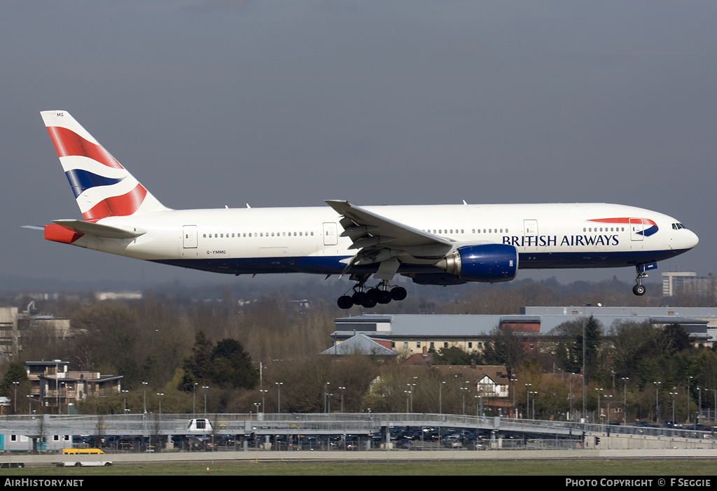 Aircraft Photo of G-YMMG | Boeing 777-236/ER | British Airways | AirHistory.net #82099