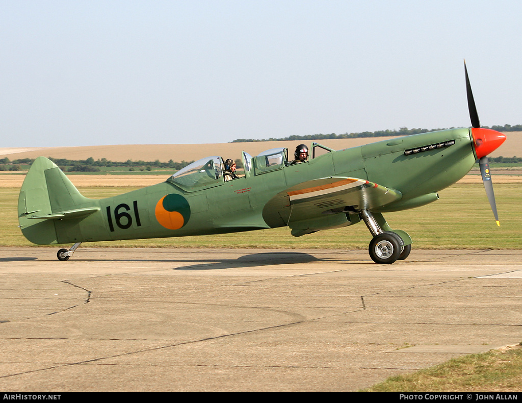Aircraft Photo of G-CCCA / 161 | Supermarine 509 Spitfire T9C | Ireland - Air Force | AirHistory.net #82100