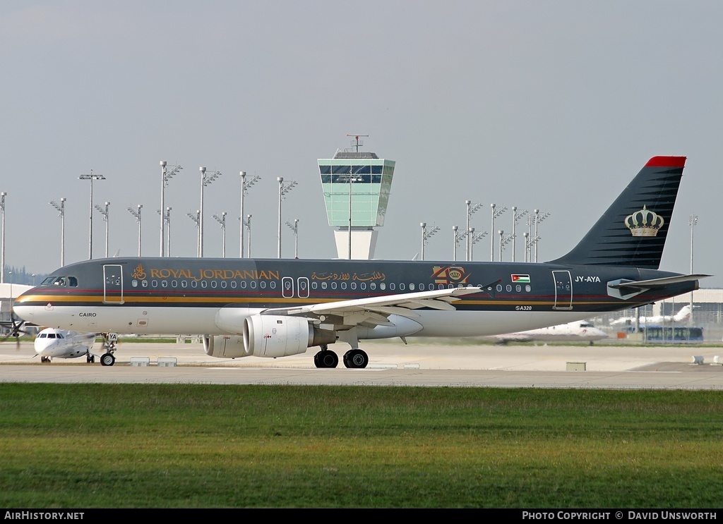 Aircraft Photo of JY-AYA | Airbus A320-212 | Royal Jordanian Airlines | AirHistory.net #82109