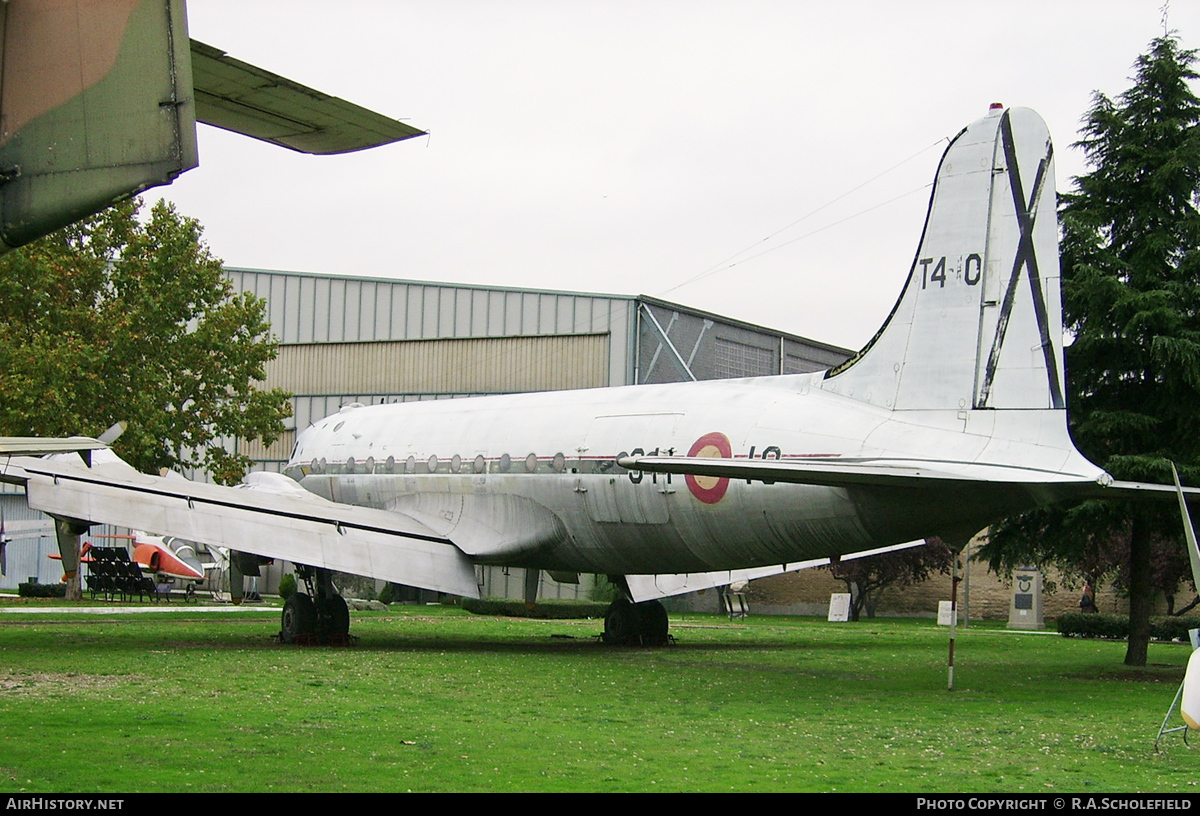 Aircraft Photo of T4-10 | Douglas C54A-DC | Spain - Air Force | AirHistory.net #82110