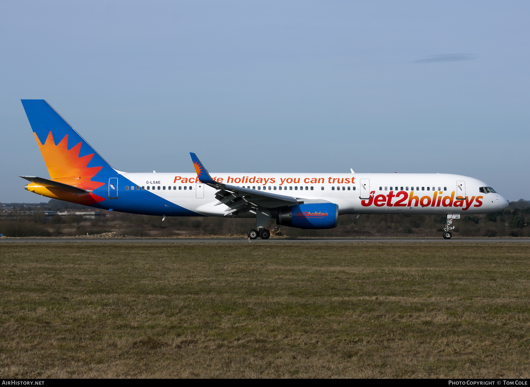 Aircraft Photo of G-LSAE | Boeing 757-27B | Jet2 Holidays | AirHistory.net #82134