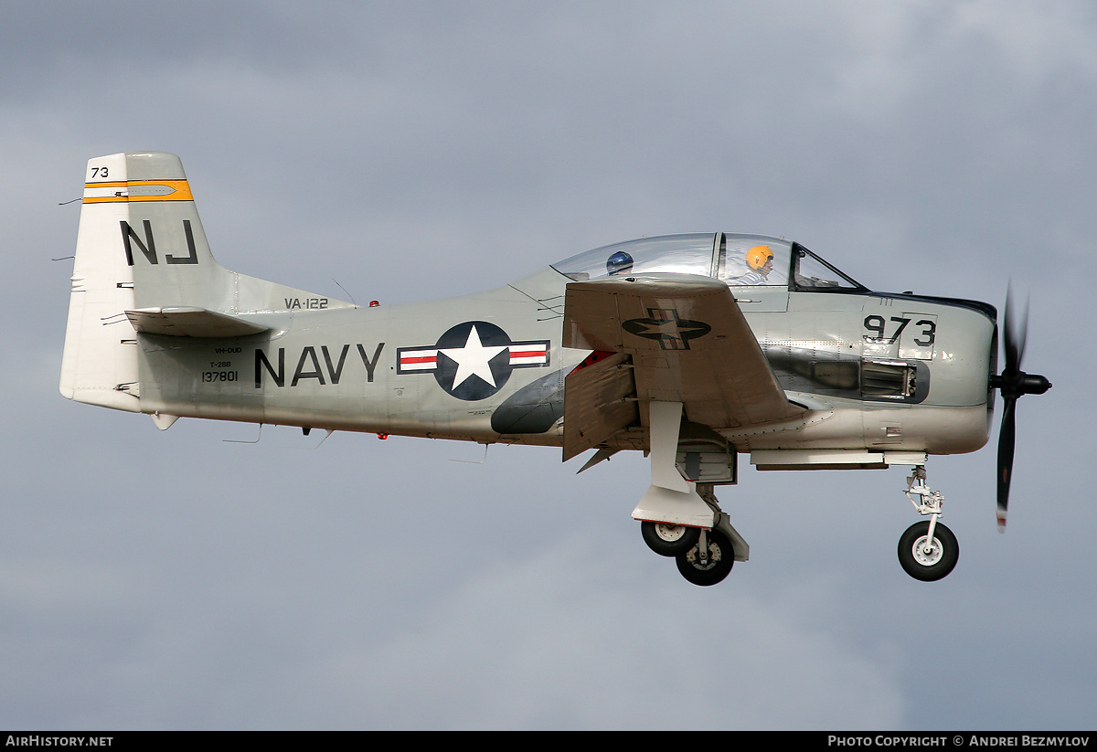 Aircraft Photo of VH-DUD | North American T-28B Trojan | AirHistory.net #82148