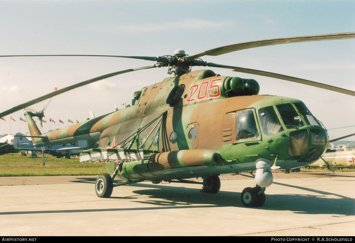 Aircraft Photo of 205 red | Mil Mi-17V-5 (Mi-8MTV-5) | Russia - Air Force | AirHistory.net #82172