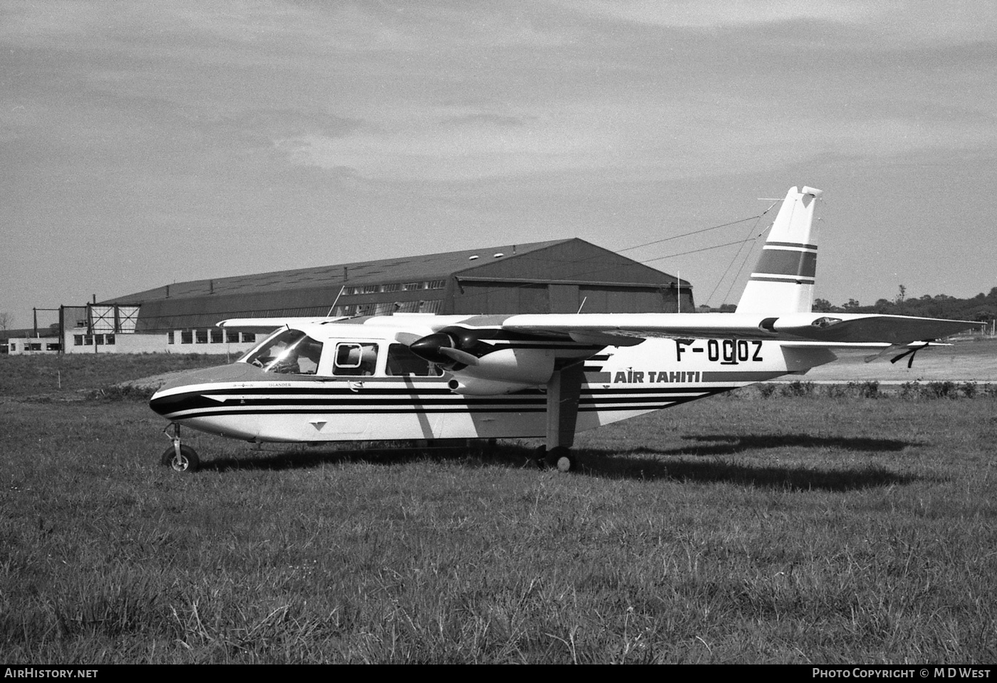 Aircraft Photo of F-OCOZ | Britten-Norman BN-2A-8 Islander | Air Tahiti | AirHistory.net #82181