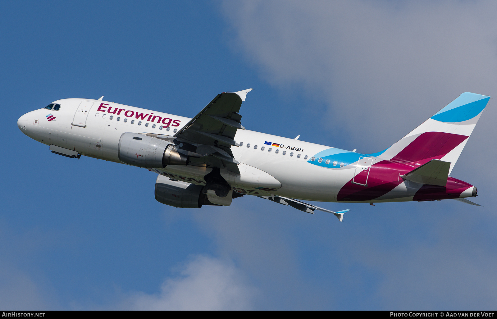 Aircraft Photo of D-ABGH | Airbus A319-112 | Eurowings | AirHistory.net #82183