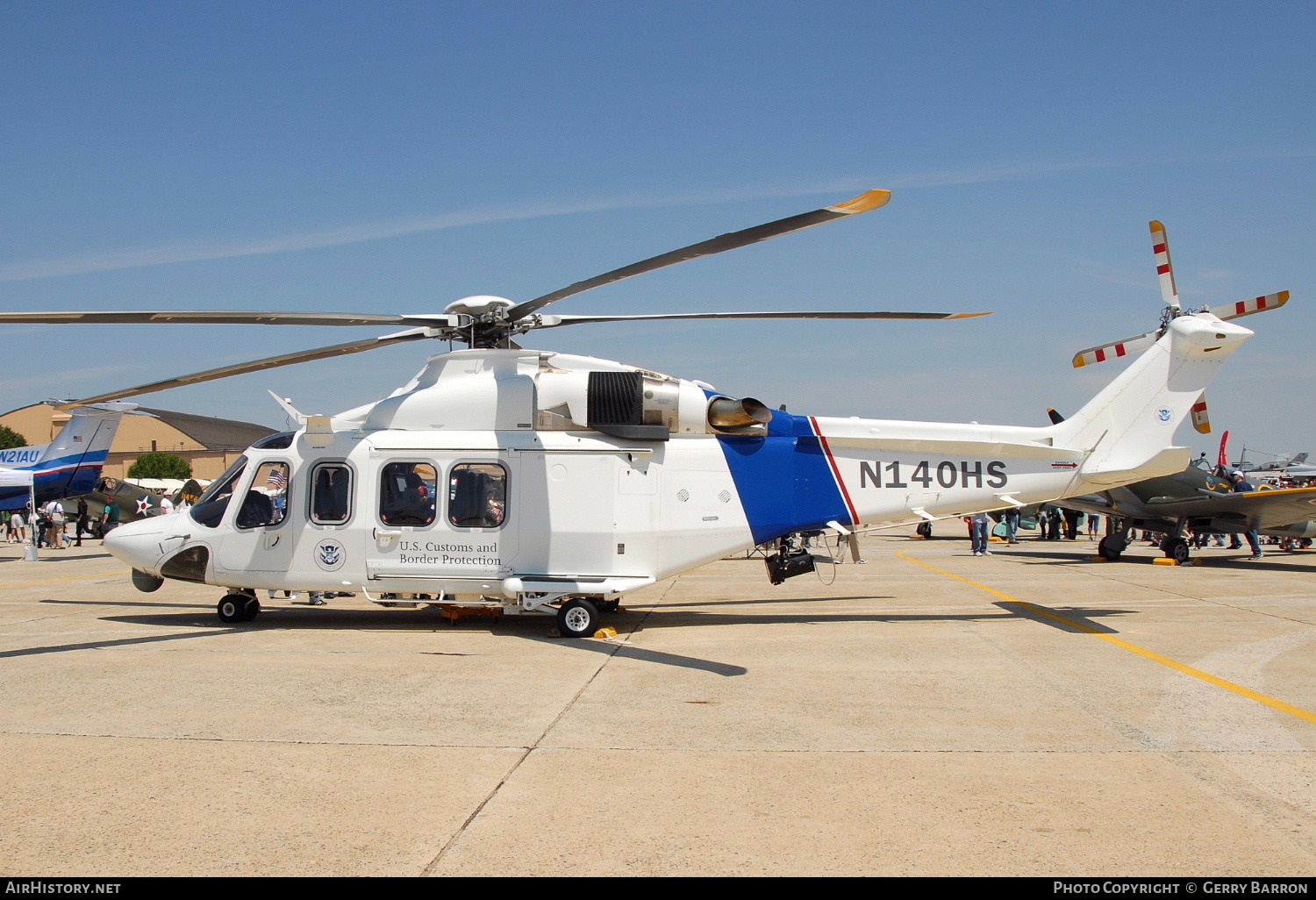 Aircraft Photo of N140HS | AgustaWestland AW-139 | USA - Customs | AirHistory.net #82185