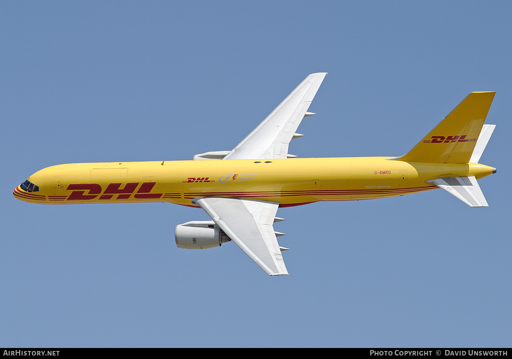 Aircraft Photo of G-BMRD | Boeing 757-236/SF | DHL International | AirHistory.net #82188