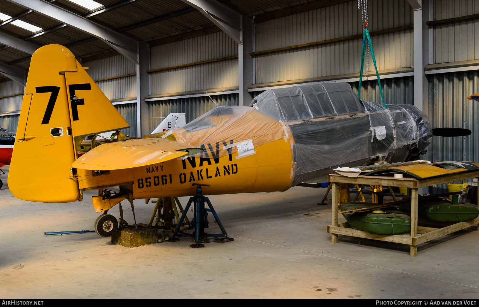 Aircraft Photo of G-CHIA / 85061 | North American SNJ-5 Texan | USA - Navy | AirHistory.net #82205