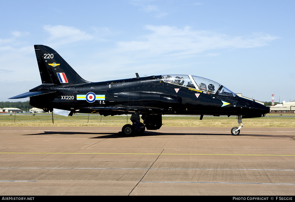 Aircraft Photo of XX220 | British Aerospace Hawk T.1A | UK - Air Force | AirHistory.net #82217