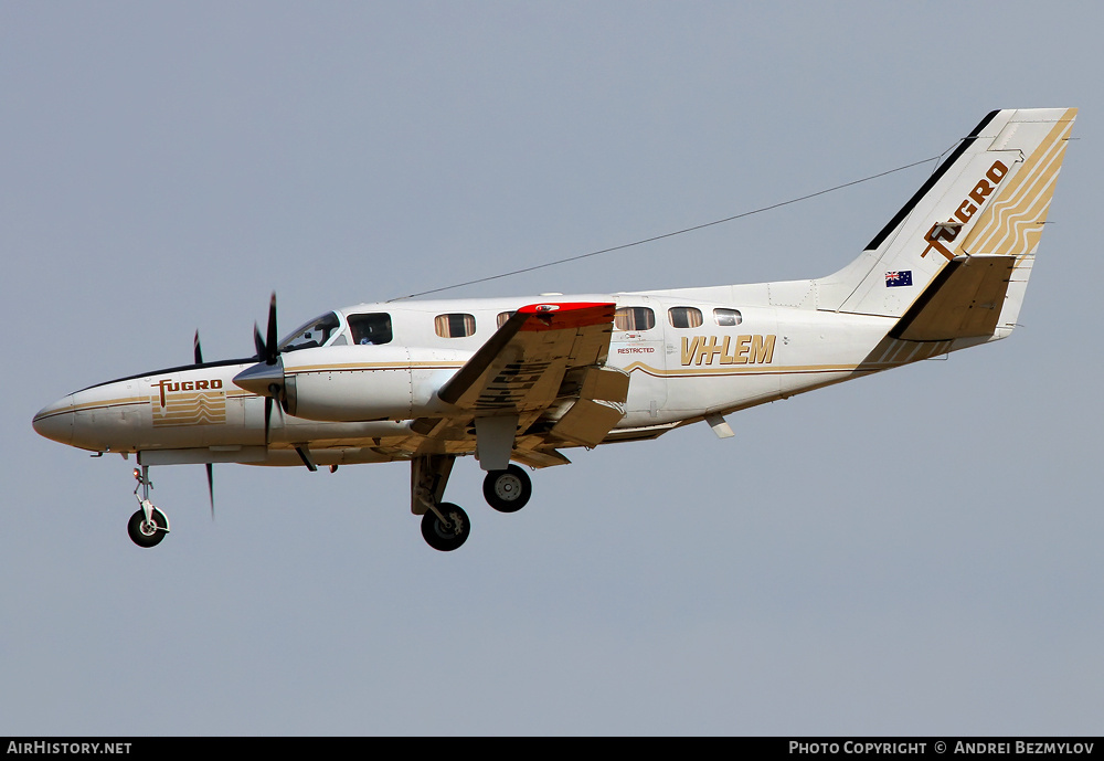 Aircraft Photo of VH-LEM | Cessna 441 Conquest | Fugro Airborne Surveys | AirHistory.net #82229