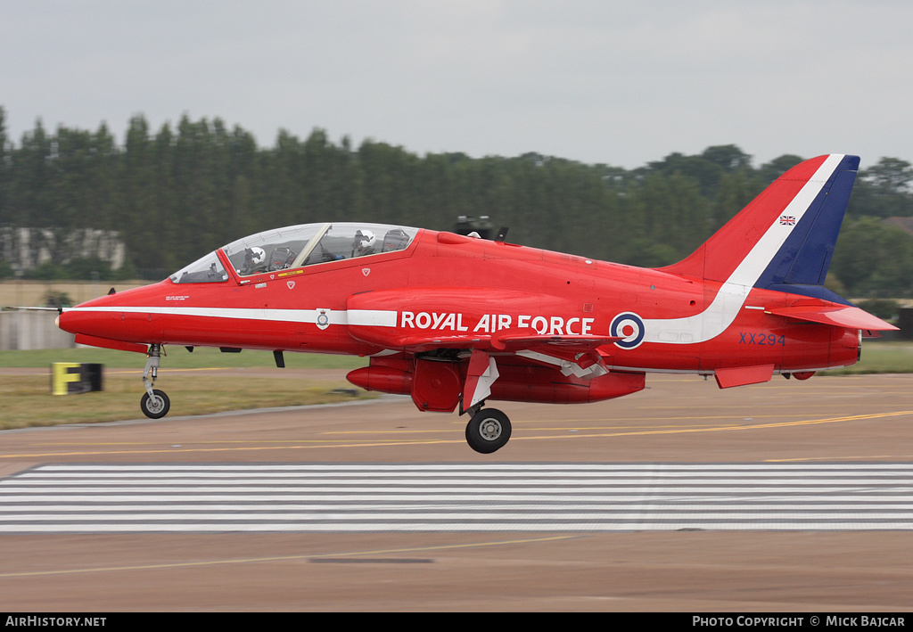 Aircraft Photo of XX294 | British Aerospace Hawk T.1 | UK - Air Force | AirHistory.net #82245