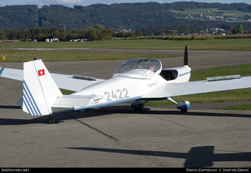 Aircraft Photo of HB-2422 | Scheibe SF-25/TL Rotax-Falke | Fliegerschule Birrfeld | AirHistory.net #82249