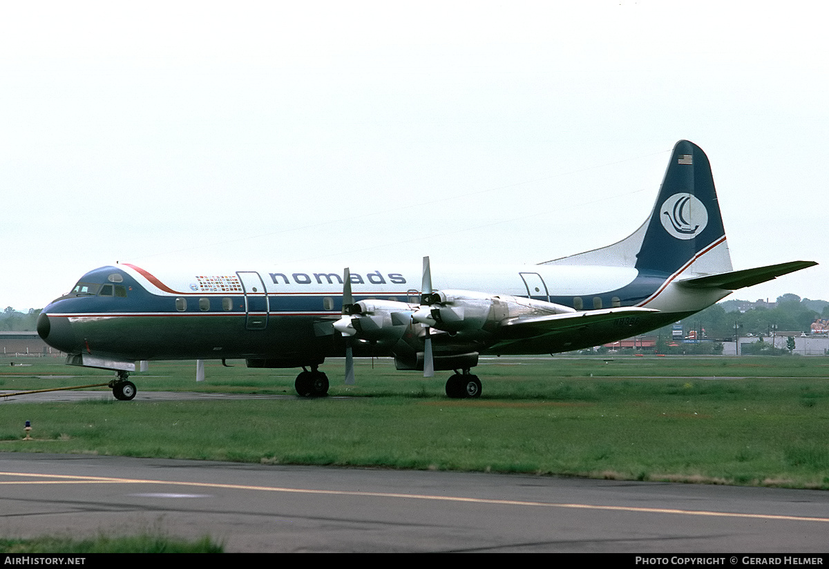 Aircraft Photo of N836E | Lockheed L-188C Electra | Nomads Travel Club | AirHistory.net #82258