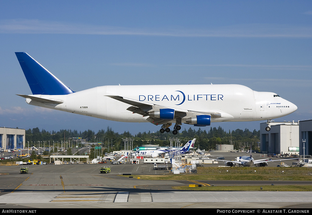 Aircraft Photo of N718BA | Boeing 747-4H6(LCF) Dreamlifter | Boeing | AirHistory.net #82263
