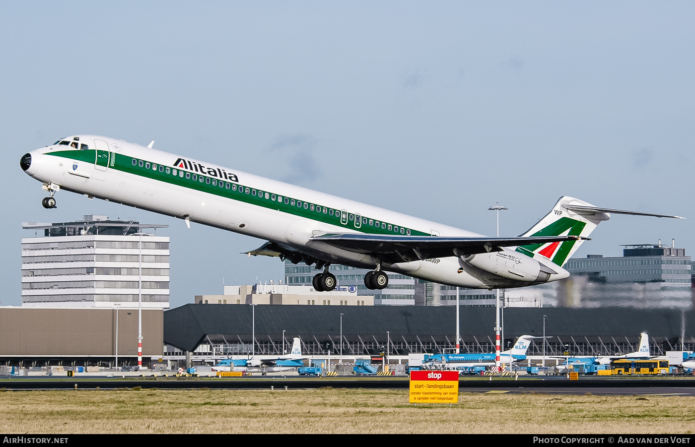 Aircraft Photo of I-DAWP | McDonnell Douglas MD-82 (DC-9-82) | Alitalia | AirHistory.net #82264