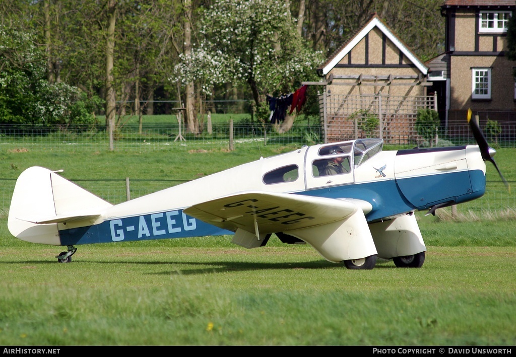 Aircraft Photo of G-AEEG | Miles M.3A Falcon Major | AirHistory.net #82276