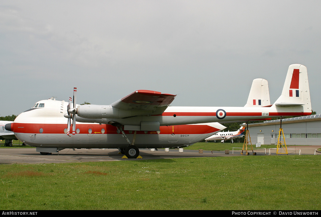 Aircraft Photo of XP411 | Armstrong Whitworth AW-660 Argosy T.1 | UK - Air Force | AirHistory.net #82277