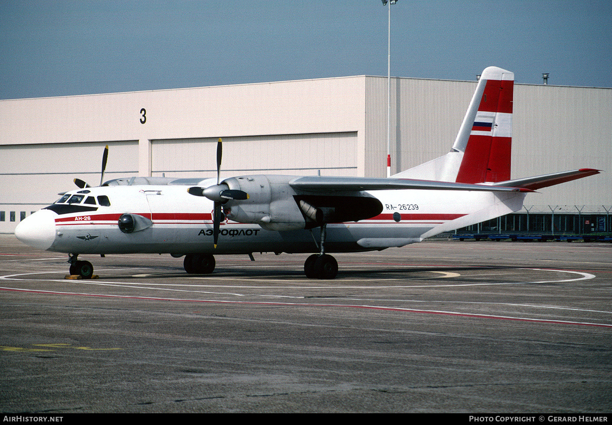 Aircraft Photo of RA-26239 | Antonov An-26 | Aeroflot | AirHistory.net #82279