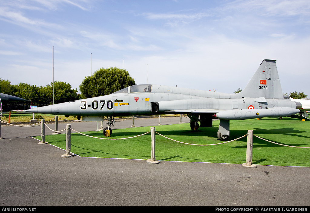 Aircraft Photo of 71-3070 / 3-070 | Canadair NF-5A | Turkey - Air Force | AirHistory.net #82296