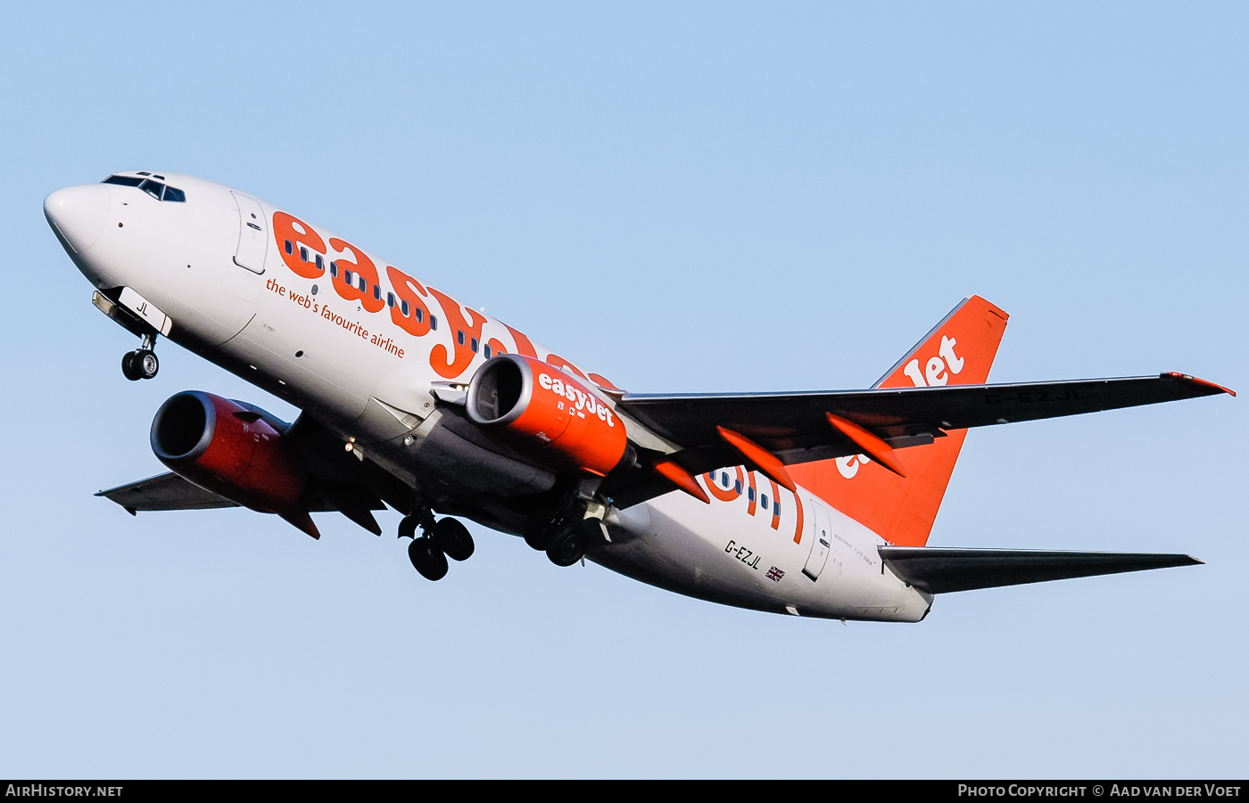 Aircraft Photo of G-EZJL | Boeing 737-73V | EasyJet | AirHistory.net #82303