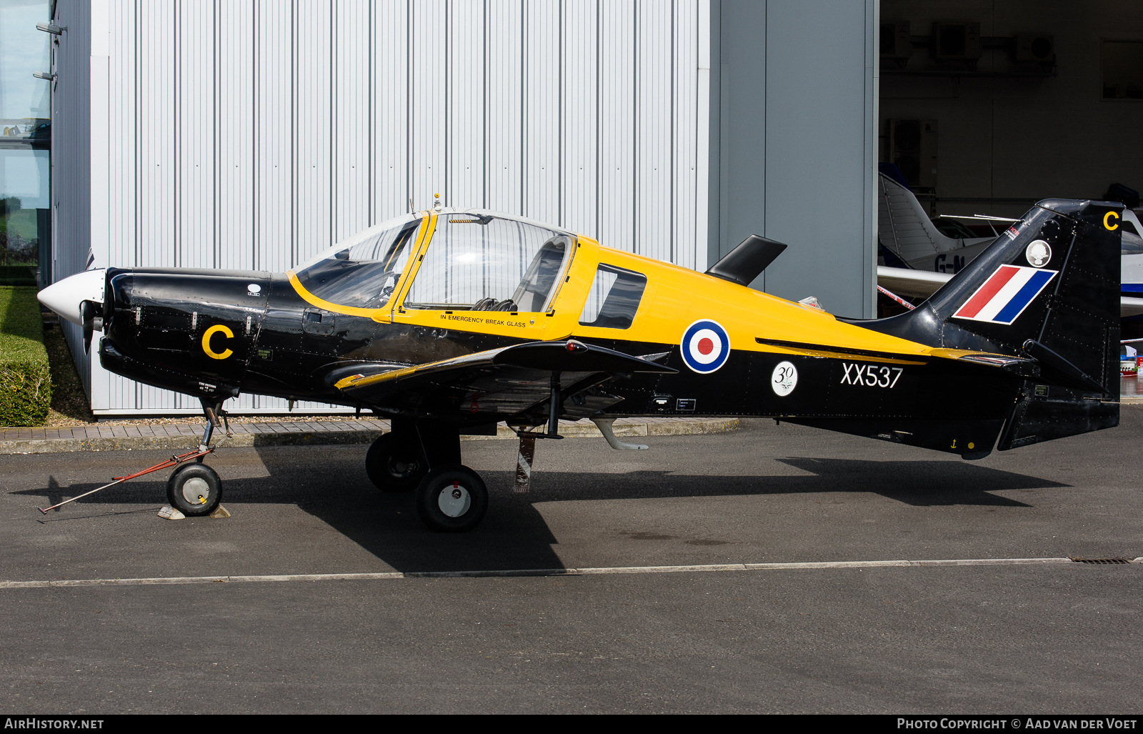 Aircraft Photo of G-CBCB / XX537 | Scottish Aviation Bulldog 120/121 | UK - Air Force | AirHistory.net #82319