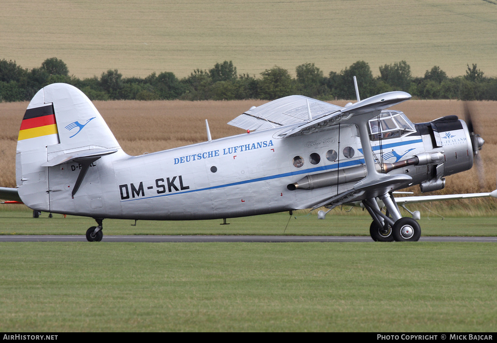 Aircraft Photo of D-FONL / DM-SKL | Antonov An-2S | Classic Wings | Deutsche Lufthansa | AirHistory.net #82322