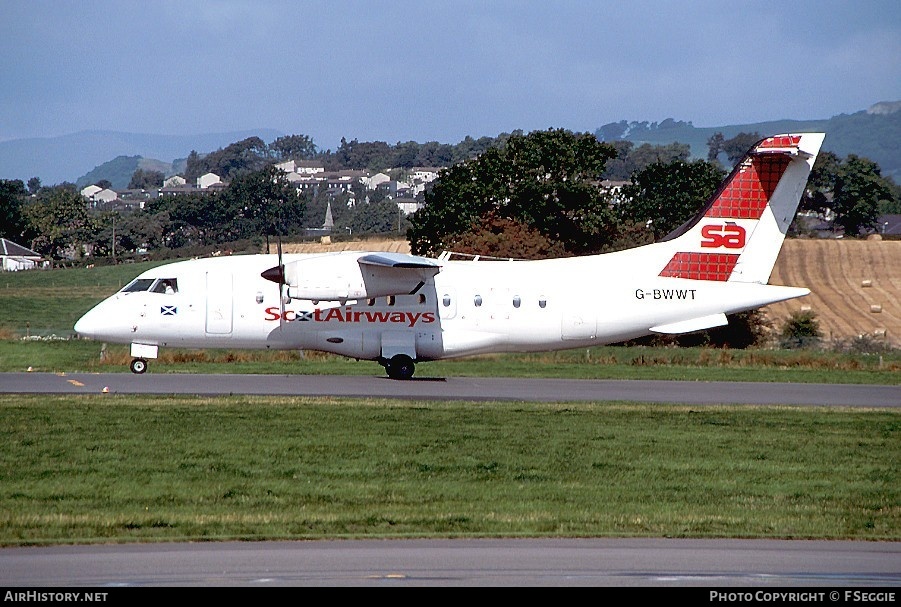 Aircraft Photo of G-BWWT | Dornier 328-110 | Scot Airways | AirHistory.net #82324
