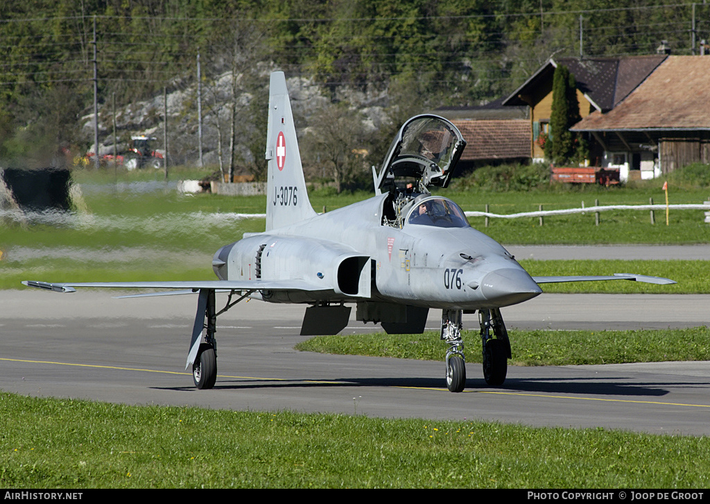 Aircraft Photo of J-3076 | Northrop F-5E Tiger II | Switzerland - Air Force | AirHistory.net #82325