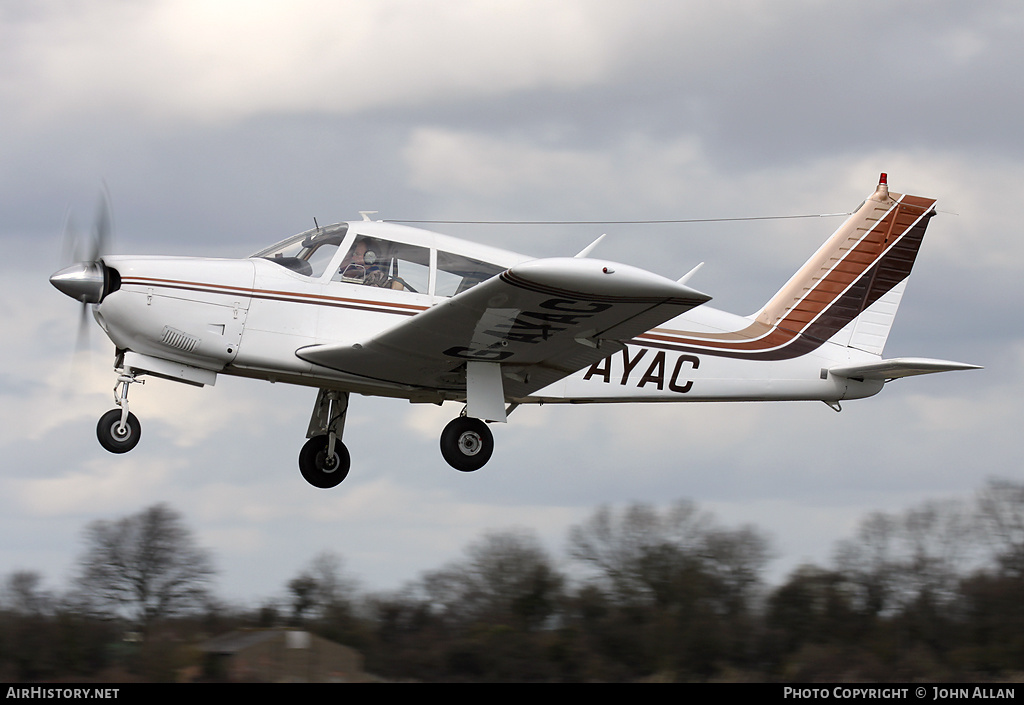 Aircraft Photo of G-AYAC | Piper PA-28R-200 Cherokee Arrow | AirHistory.net #82329