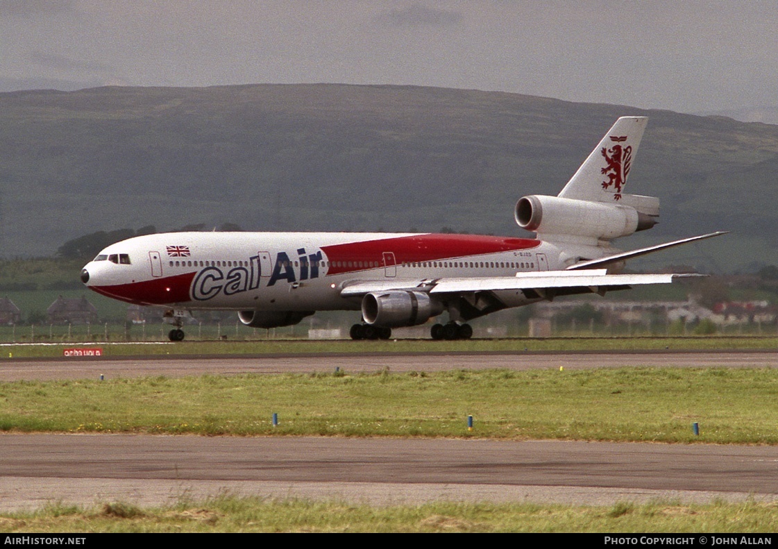 Aircraft Photo of G-BJZD | McDonnell Douglas DC-10-10 | Cal Air International | AirHistory.net #82331