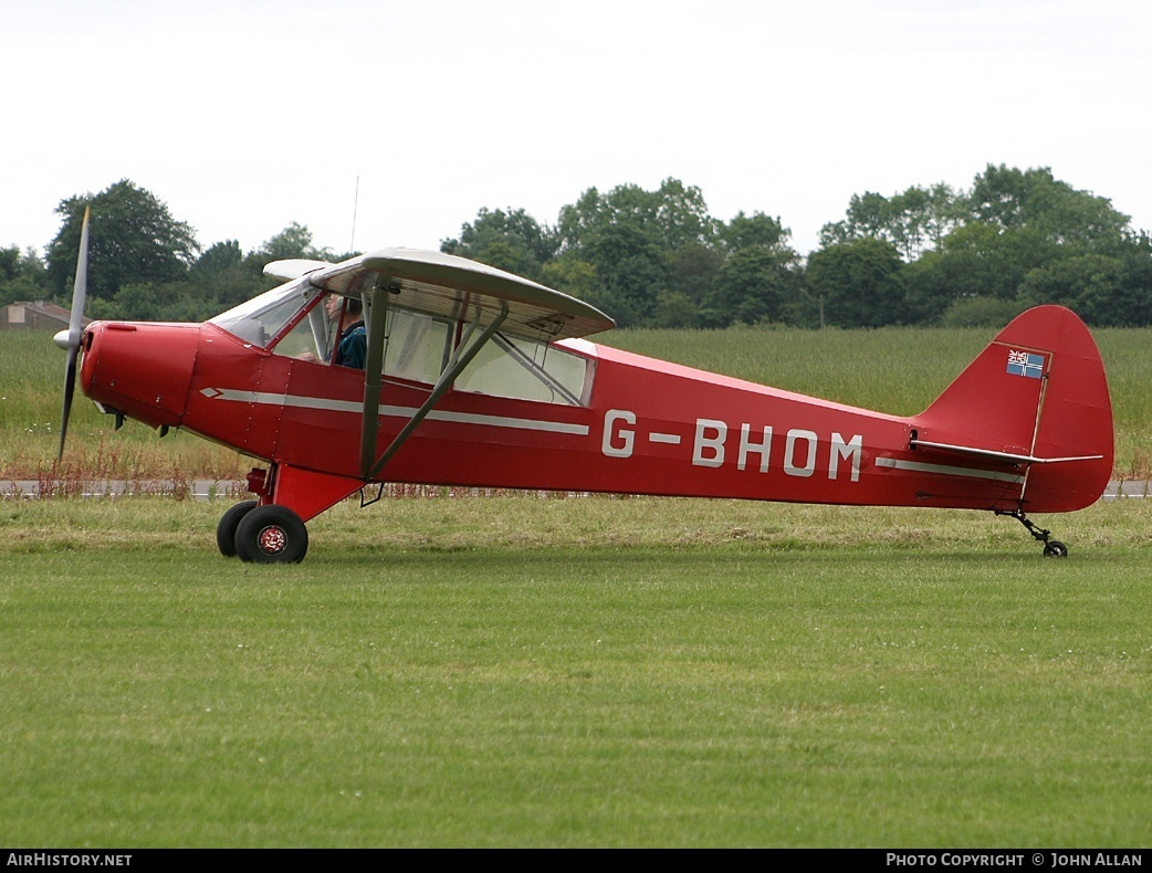 Aircraft Photo of G-BHOM | Piper L-18C Super Cub | AirHistory.net #82337