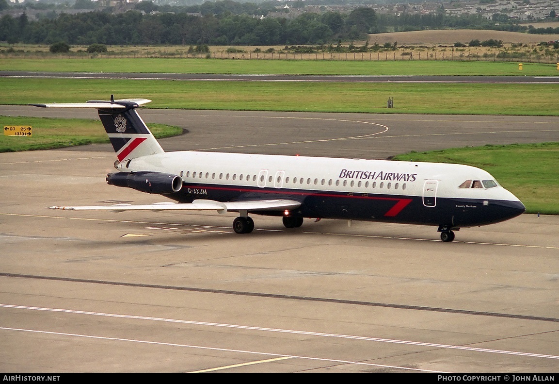 Aircraft Photo of G-AXJM | BAC 111-501EX One-Eleven | British Airways | AirHistory.net #82340