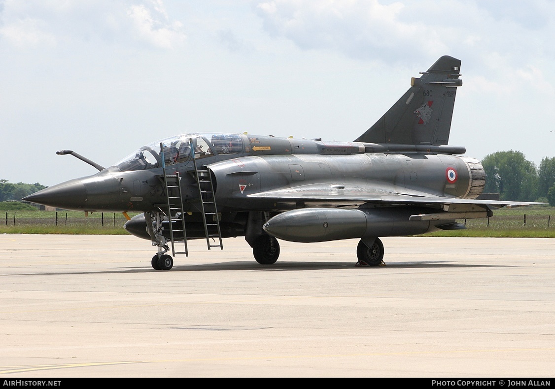 Aircraft Photo of 680 | Dassault Mirage 2000D | France - Air Force | AirHistory.net #82350