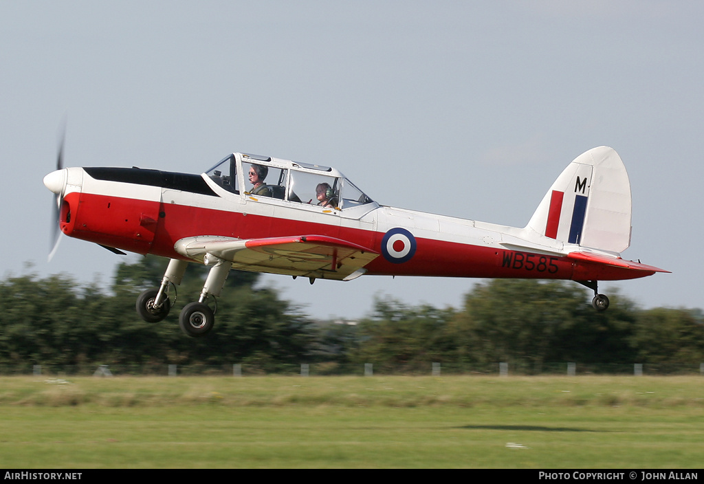 Aircraft Photo of G-AOSY / WB585 | De Havilland DHC-1 Chipmunk Mk22 | UK - Air Force | AirHistory.net #82351