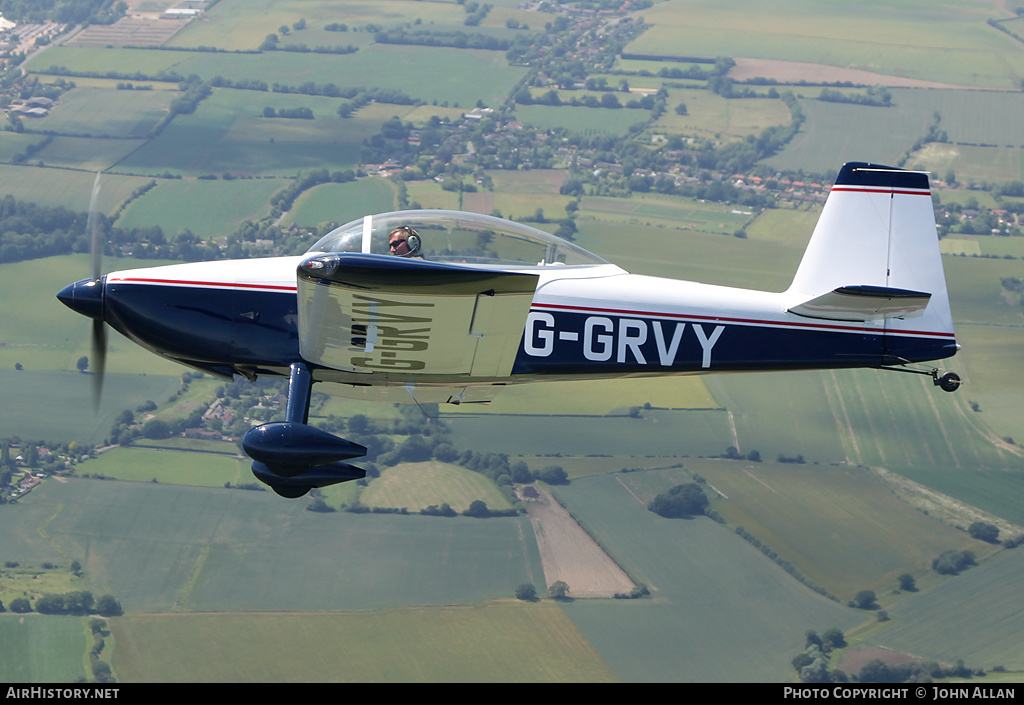 Aircraft Photo of G-GRVY | Van's RV-8 | AirHistory.net #82371