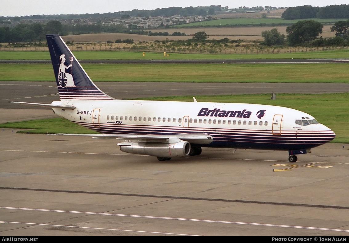 Aircraft Photo of G-BGYJ | Boeing 737-204/Adv | Britannia Airways | AirHistory.net #82372