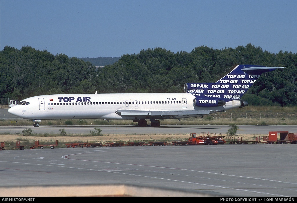Aircraft Photo of TC-IYB | Boeing 727-243/Adv | Top Air | AirHistory.net #82387