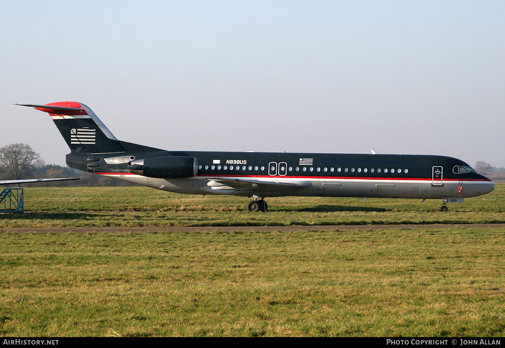 Aircraft Photo of N898US | Fokker 100 (F28-0100) | AirHistory.net #82391