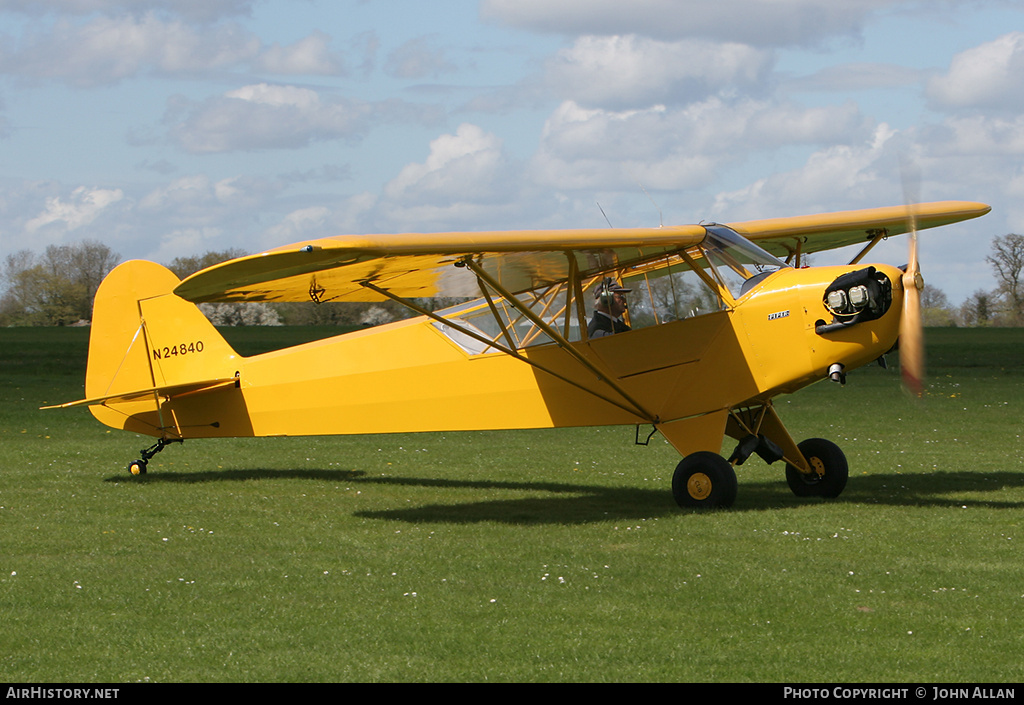 Aircraft Photo of N24840 | Piper J-3C-65 Cub | AirHistory.net #82401