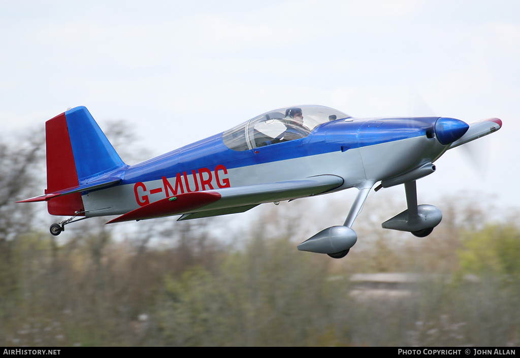 Aircraft Photo of G-MURG | Van's RV-6 | AirHistory.net #82404