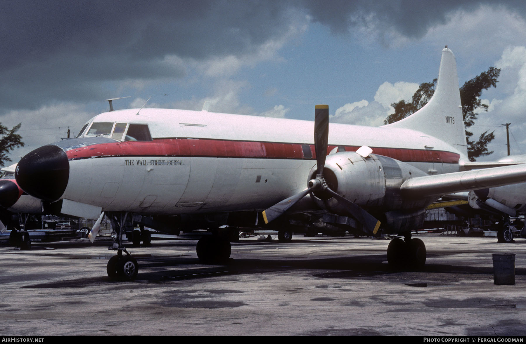 Aircraft Photo of N1179 | Convair 440-31 Metropolitan | Wall Street Journal | AirHistory.net #82406