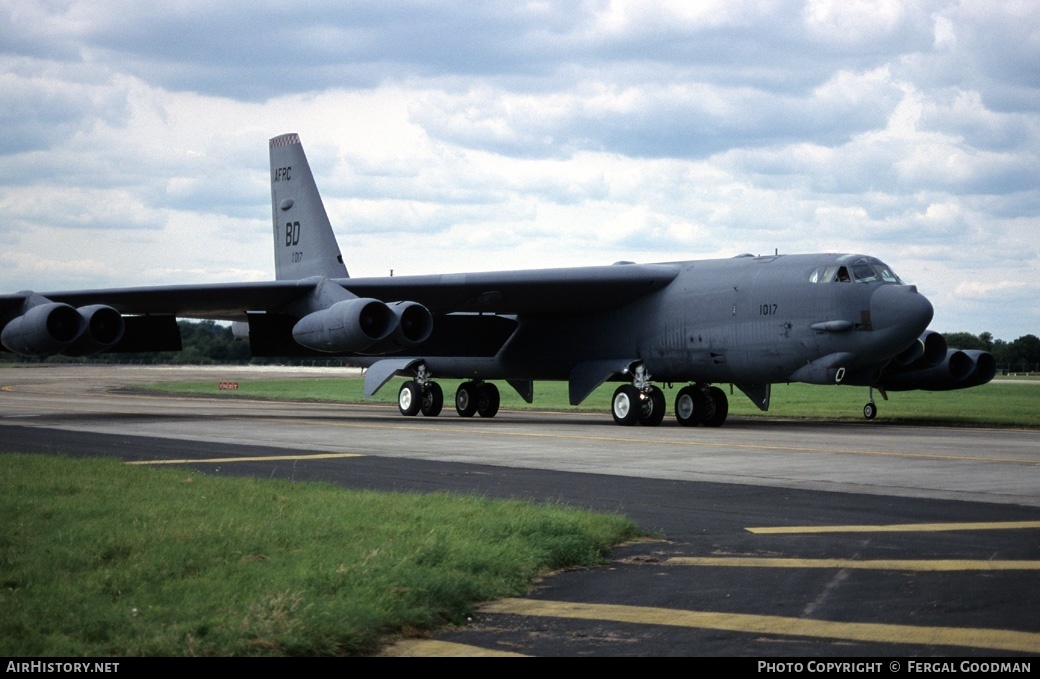 Aircraft Photo of 61-0017 / AF61-017 | Boeing B-52H Stratofortress | USA - Air Force | AirHistory.net #82413