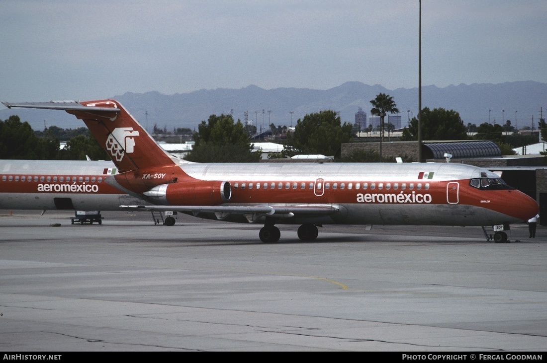 Aircraft Photo of XA-SOY | McDonnell Douglas DC-9-15 | AeroMéxico | AirHistory.net #82415